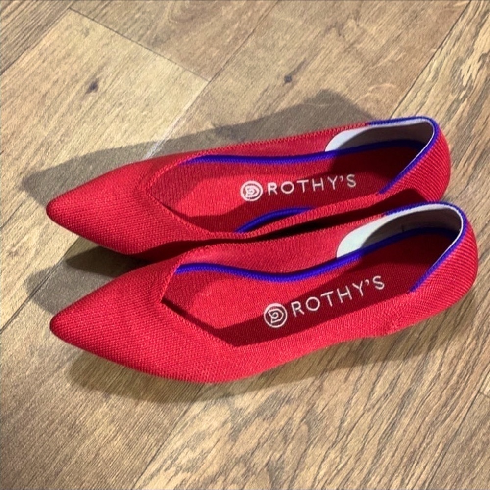Red EUC Rothy’s Womens size 8 - Great for Valentine’s Day!! - Picture 3 of 7